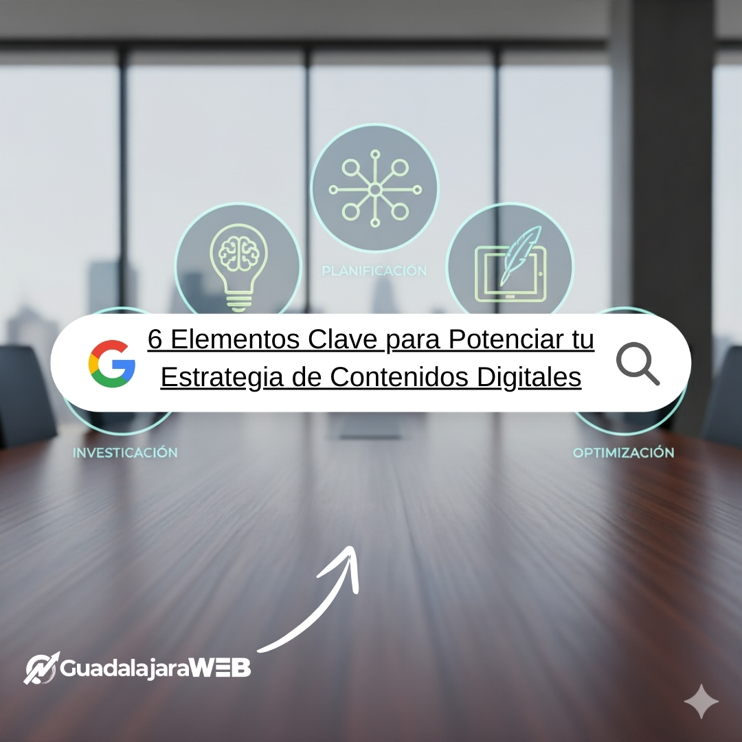 6 Elementos Clave para Potenciar tu Estrategia de Contenidos Digitales