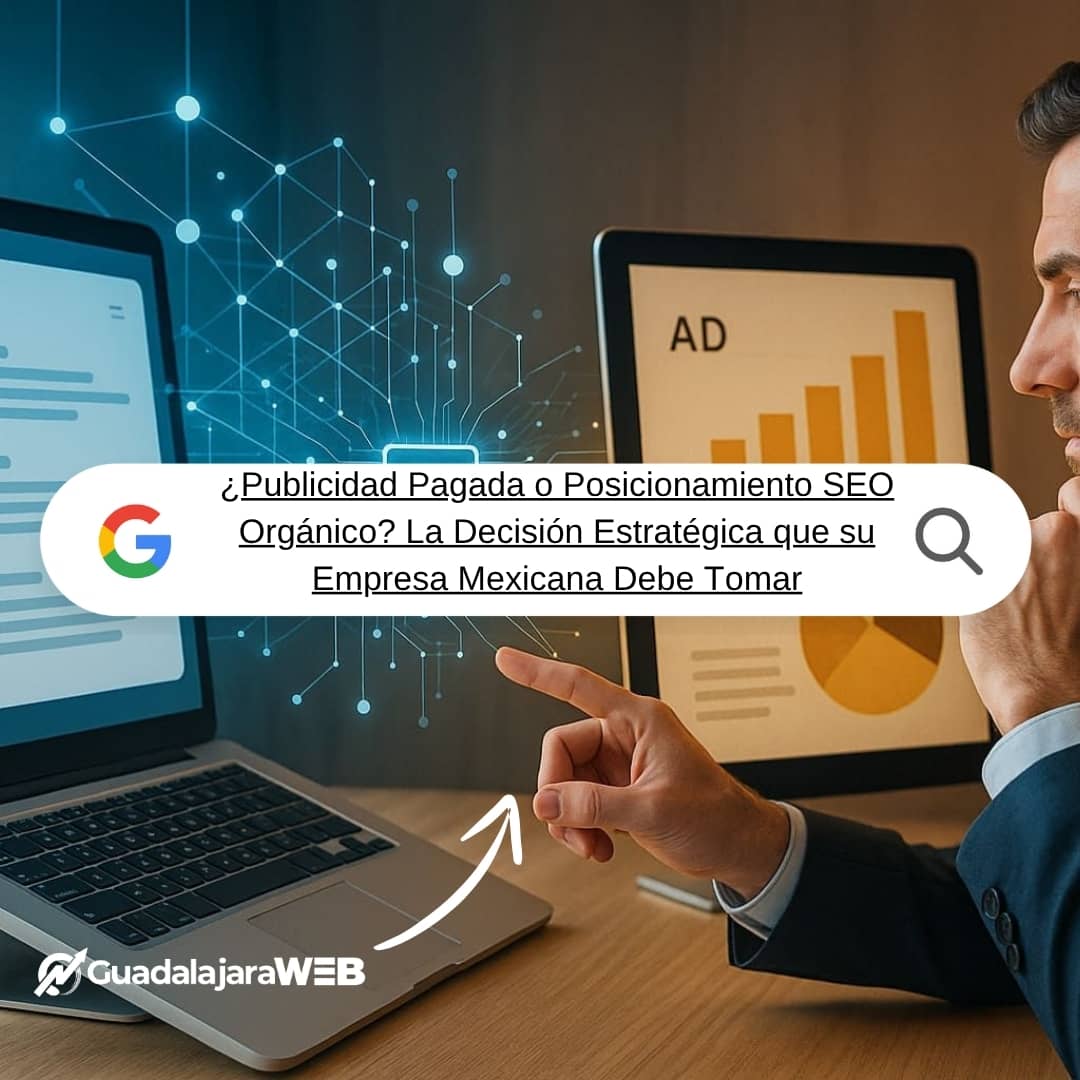 ¿Publicidad Pagada o Posicionamiento SEO Orgánico La Decisión Estratégica que su Empresa Mexicana Debe Tomar